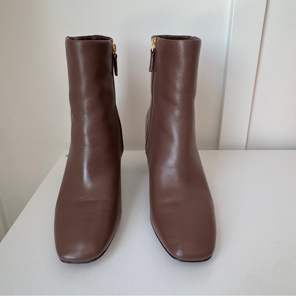 Cole Haan Brown Leather Ankle Boots Size 11 - Picture 3 of 10